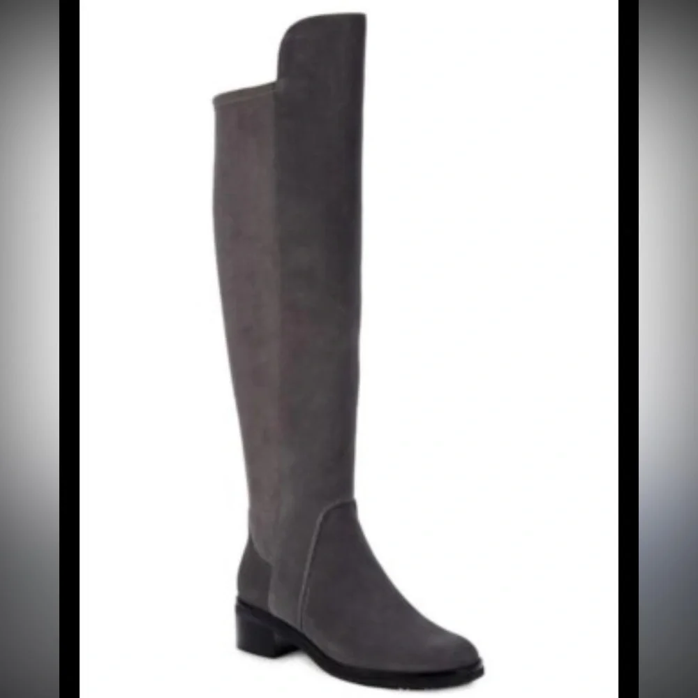 Cole Haan Suede Leather Over Knee Boots
